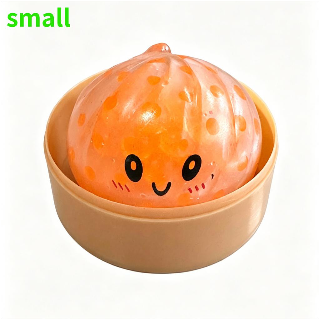 Hot Glitter Dumpling Squishy Maltose Series With Box Dumplings Sensory Squeeze Toy For Stress Relief Random Color