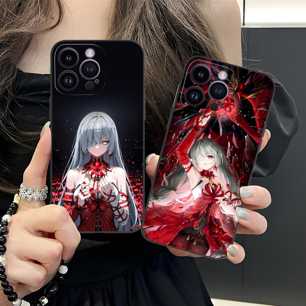 Wuthering Waves Phrolova Matte Mobile Phone Case for iPhone 17 16 15 14 13 12 11 X XR XS 8 7 Air Pro Max Plus Mini Cover