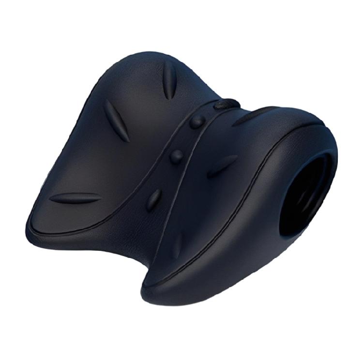 

Cervical Neck Support Pillow With Ergonomic Designs For Postures Correction Physical Massage Feature чёрный