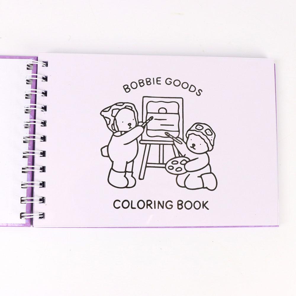 1 Stück Cozy Days Malbuch Bobbie Goods Entspannende Malvorlagen für Erwachsene & Kinder