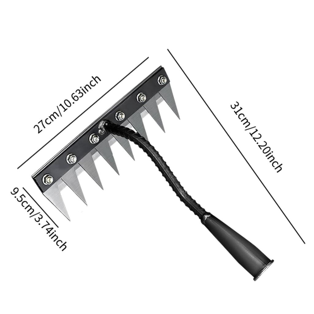 Ferramenta Extratora de Ervas Daninhas, Ferramenta Removedora de Ervas Daninhas de Jardim Portátil Extrator Manual para Jardinagem de Hortaliças Quintal Fazenda Plantio