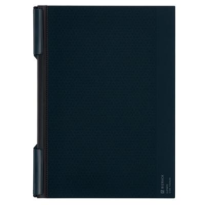 KOKUYO BIZRACK Caderno com Clip Azul Marinho, A4, Preto, AM-BRCN202DB