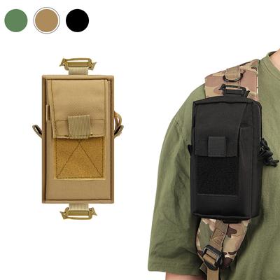 KOSIBATE Outdoor Tactical Gear Shoulder Strap Molle Accessory Bag Multifunctional Sports Waist Pack First Aid Tactical Bag