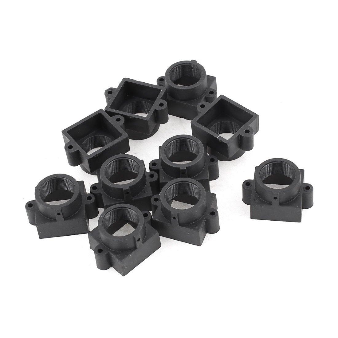 

uxcell Board Lens Holder M12 20mm Thread Spacing Black for CCTV Pack of 10 S-Mount Cameras,