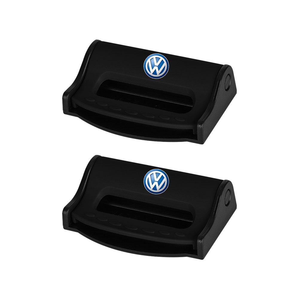 2026 Hot For VW VOLKSWAGEN 2PCS For Volkswagen Jetta Golf Polo Touran CC GTI Car Seatbelt Stopper Adjuster Clip Safety Seat Belt