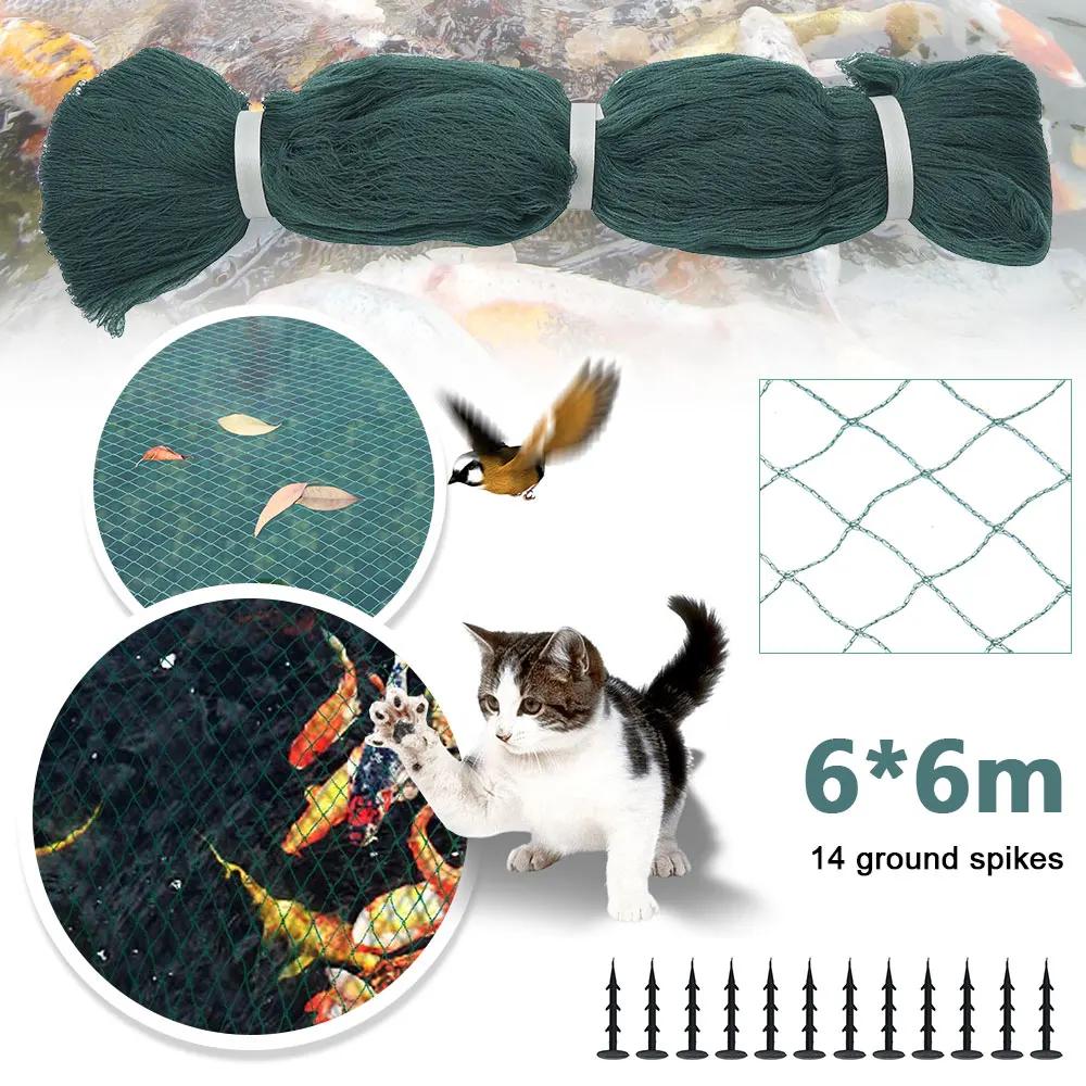 Anti Bird Netting Pond Cover Net Landscape Swimming Pool Protective Net Pond Litter Net for Anti Leaves Cleaning Tools