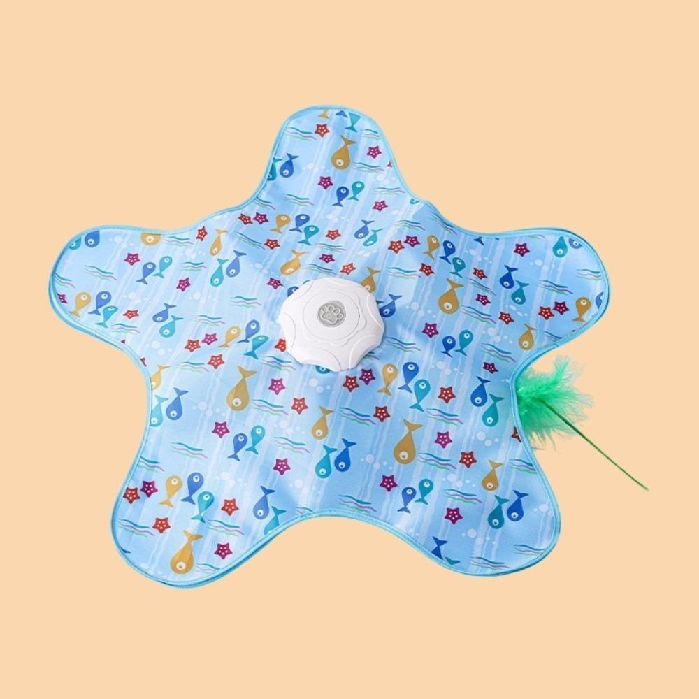 Squeaky Motion Activated Smart Cat Toy Mouse Design Kitten Teaser Toy Indoor Play