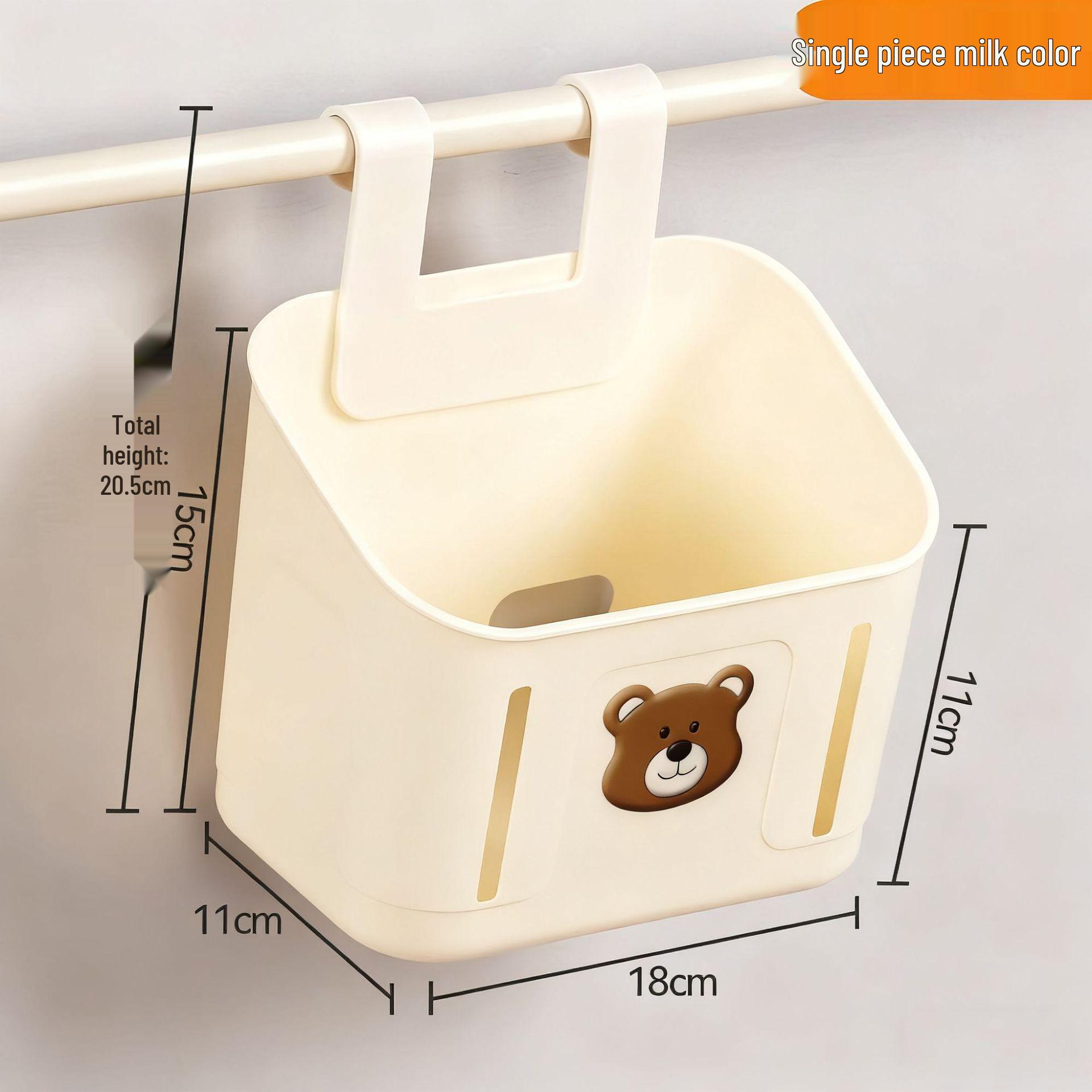 Wall-Mounted Bathroom and Kitchen Storage Basket