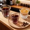90/130/160/200ML Clear glass coffee cup heat-resistant cocktail glass beer glass breakfast milk cappuccino latte glass coffee