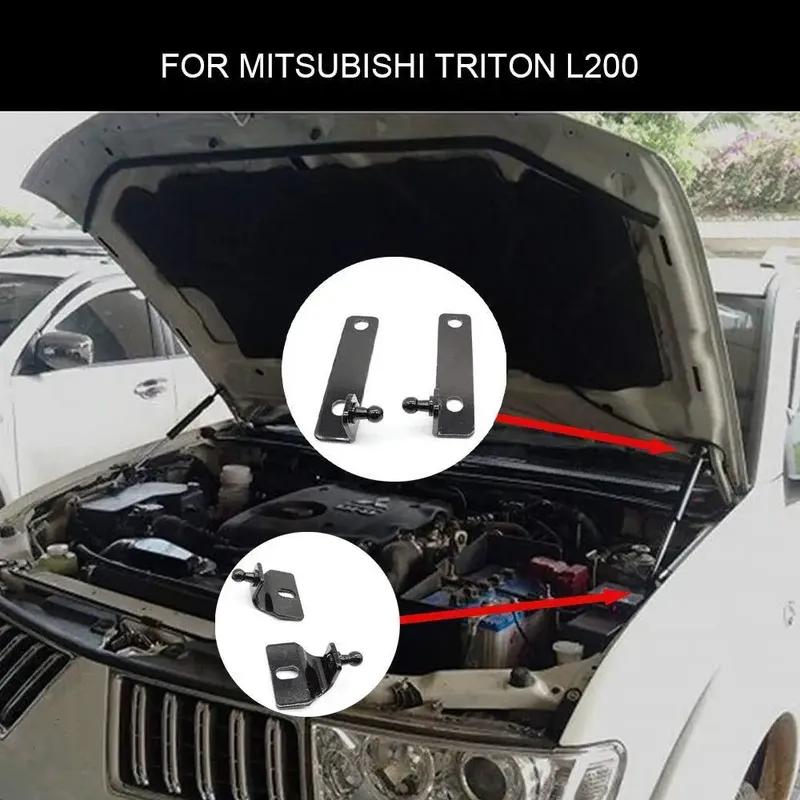 Mitsubishi Triton L200 Strada Hunter 2005-2014 4x4 Kamyonet Aksesuarları İçin Ön Kaput Gaz Amortisörleri Kaldırma Destek Amortisör Şok