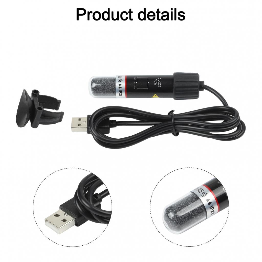Automatic Thermostat Low Voltage Heater USB Aquarium Heater