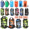 Waterproof Dry Bag 10/20/30L Swimming Bag Dry Sack For Boating Fishing Rafting River Trekking Floating Outdoor Dry Gear Bags