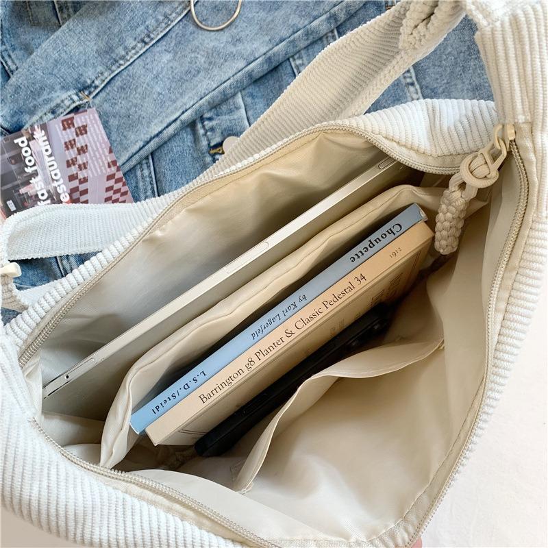 Spring new simple large-capacity messenger bag female student small satchel sports versatile backpack dumpling bag