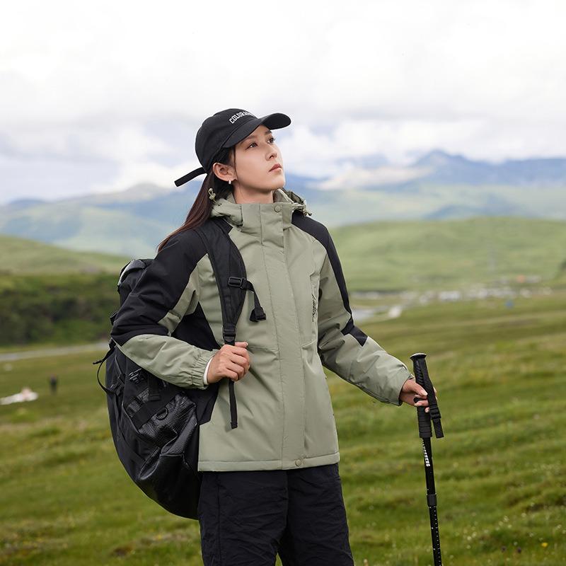 Mountain outdoor new jacket men's and women's outdoor sports windproof and waterproof hiking mountain riding
