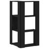 Bookshelf Black Oak Effect 50 x 50 x 102 cm