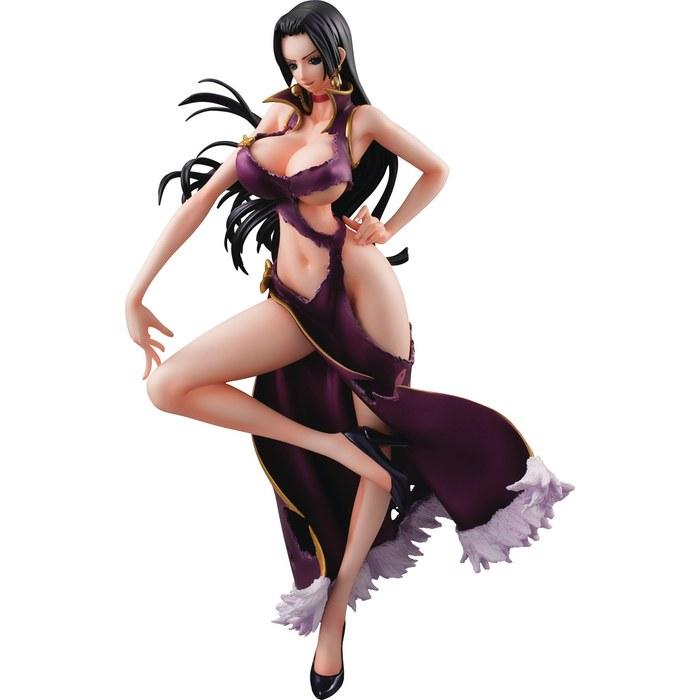 Portrait.Of.Pirates One Piece Boa Hancock Ver.3D2Y 1/8 Figure (Limited Edition) Purple