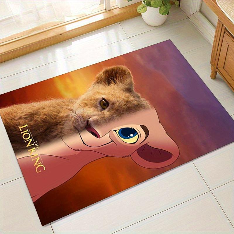 

1pc. The Lion King Inspired Home Decor Rug - Perfect for Living Room, Bedroom, or Office Space - Vibrant Colors and Detailed Design 60cm by 90cm