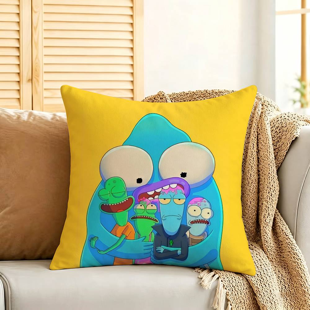 Anime Solar Oopposites Cushion Cover Car Throw Pillow Case For Sofa Car Christmas Gift