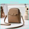 Trendy And Versatile 2024 Summer Soft Leather Phone Shoulder Bag For Daily Urban Use
