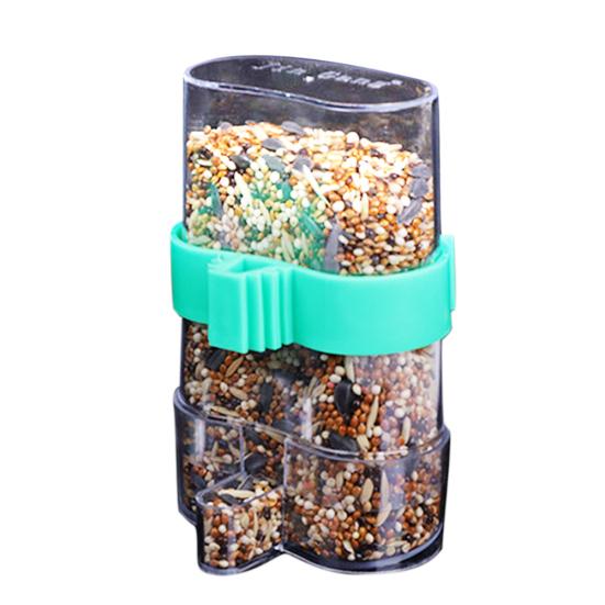 220ml Trappola per Acqua Automatica Gabbie per Uccelli Accessori Mangiatoia Fontana per Bere Pappagalli