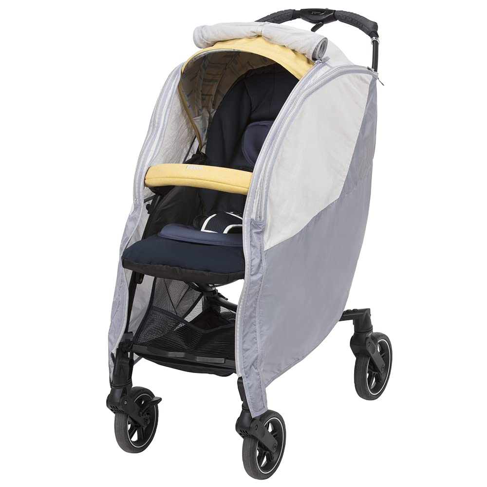 Pigeon Antibacterial and Antiviral Stroller with Runee nautR Transparent Cover, Double-Facing (Compatible Fino)