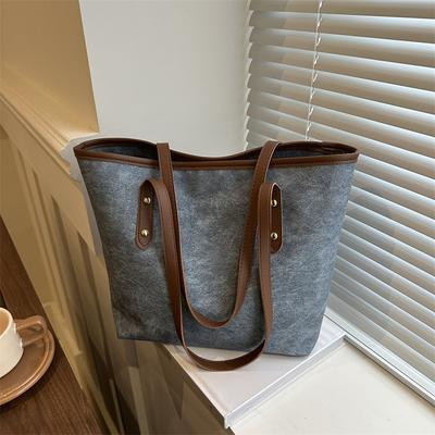 Retro Hochwertige Große Kapazität Achselhöhle Tragetasche Damen Tasche Neue Modische Nische Ein Schulter Pendler Tasche