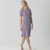 New Modal Smocking Short Sleeve Midi Dress Nfwsd4005