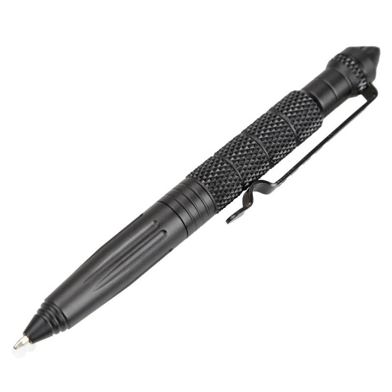 Multifunctional Tactical Pen High Quality Steel Anti Skid Gel Pen Portable Self Defense Pen Aluminum Glass Breaker Survival Tool