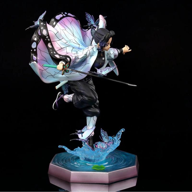 23CM Demon Slayer Kochou Shinobu GK Figurină de Acțiune PVC Figurina Anime Model Jucării Colecție Ornament Păpușă Copil Cadou