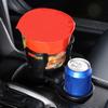 2 In 1 Cup Adapter Organizer Stand 360 Rotating Multifunctional Bottle Holder Extender Car Cup Holder Expander Adapter Base Tray