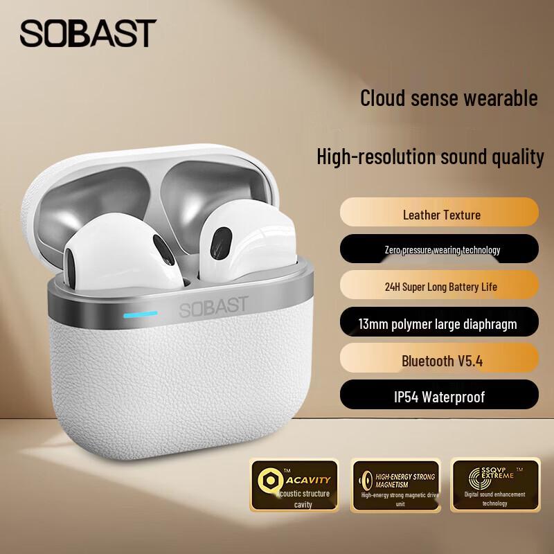 

SE SOBAST ST-TW2 Open-Ear Ear-Hook Bluetooth Headphones