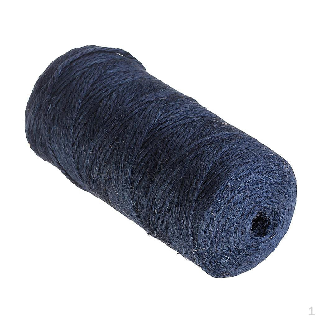 Burlap Hessian Jute Rope Twine String Gift Box Cord Wedding Tags Party Decor Supplies