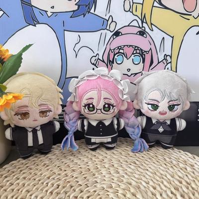 10cm Anime ALIEN STAGE Plush Dolls Keychain Till Luka Stuffed Dolls Pendant Mizi Plush Toys Kids Birthday Halloween XAMS Gift
