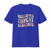 Retro Groovy Vasectomies Prevent Abortions Slogan Print Casual T Shirt Vintage Top For Everyday Wear Breathable