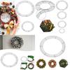 Hoop Metal Garland Round Iron Ring Diy Christmas Decoration  Wire Wreath Frame
