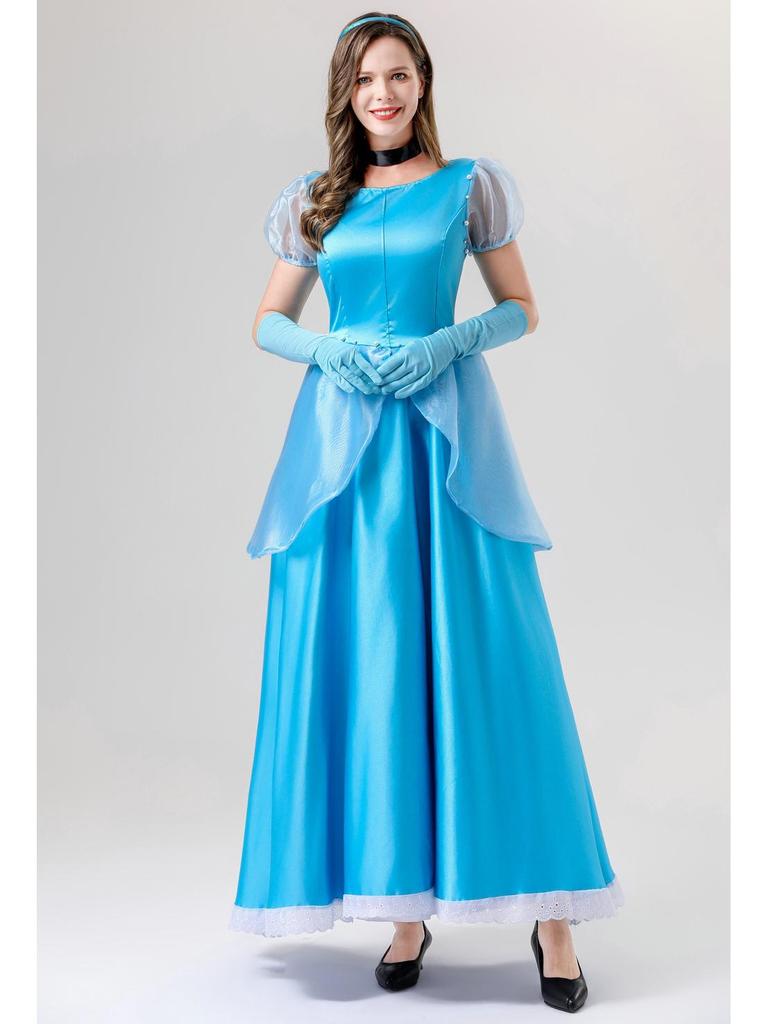 Adult Princess Costume: Cinderella, Snow White, Alice, Sleeping Beauty - Perfect for Cosplay, Halloween, or Children's Day