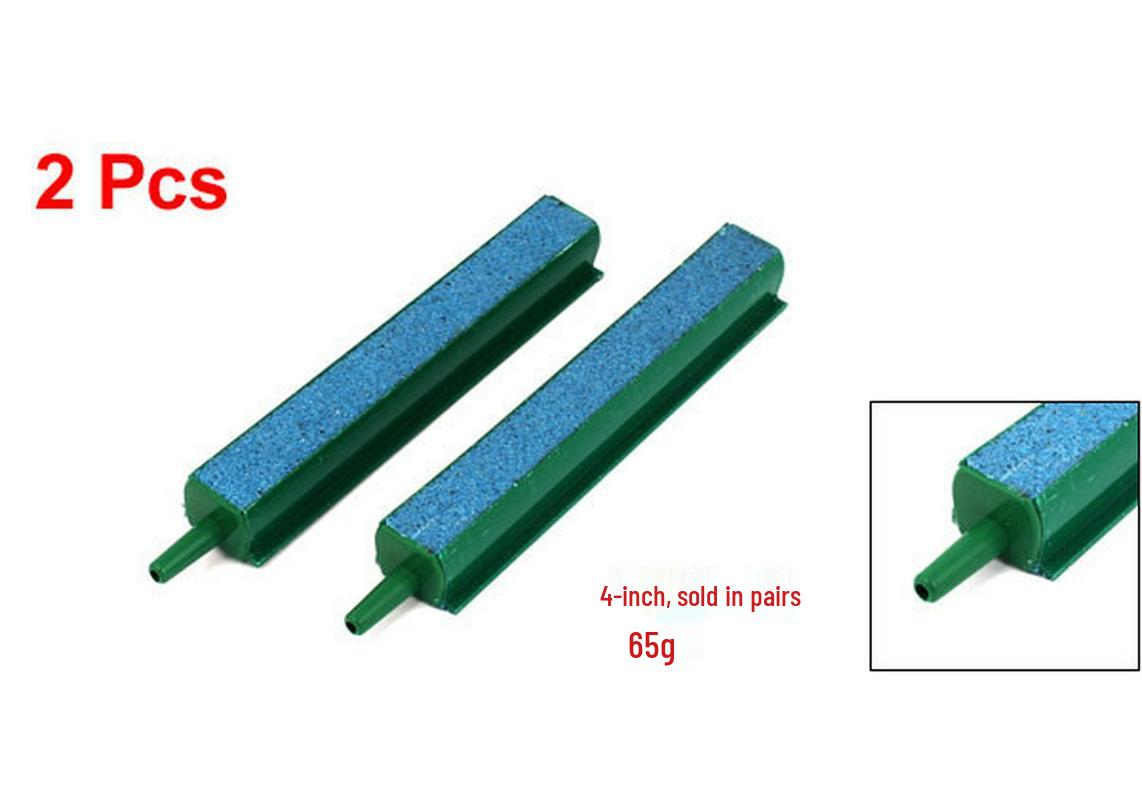 Aquarium Oxygen & Aeration Kit: Pump, Tube, Bubble Wall, Stone, Sand Strip for Fish Tank Decor.