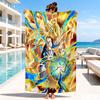Goku Anime Beach Towel, Microfiber Beach Towel, Perfect For Pool, Beach, Travel, Home Decor Beach Party Fan Gifts