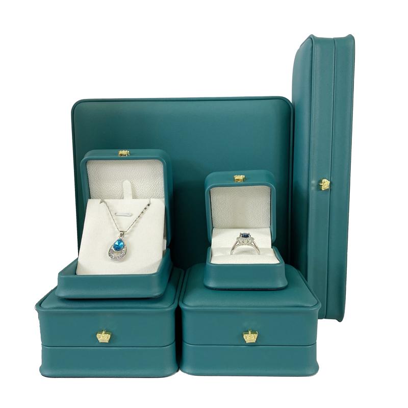 High-quality PU Leather Jewelry Storage Display Box Ring Necklace Pendant Bracelet Storage Display Box Gift Packaging Box