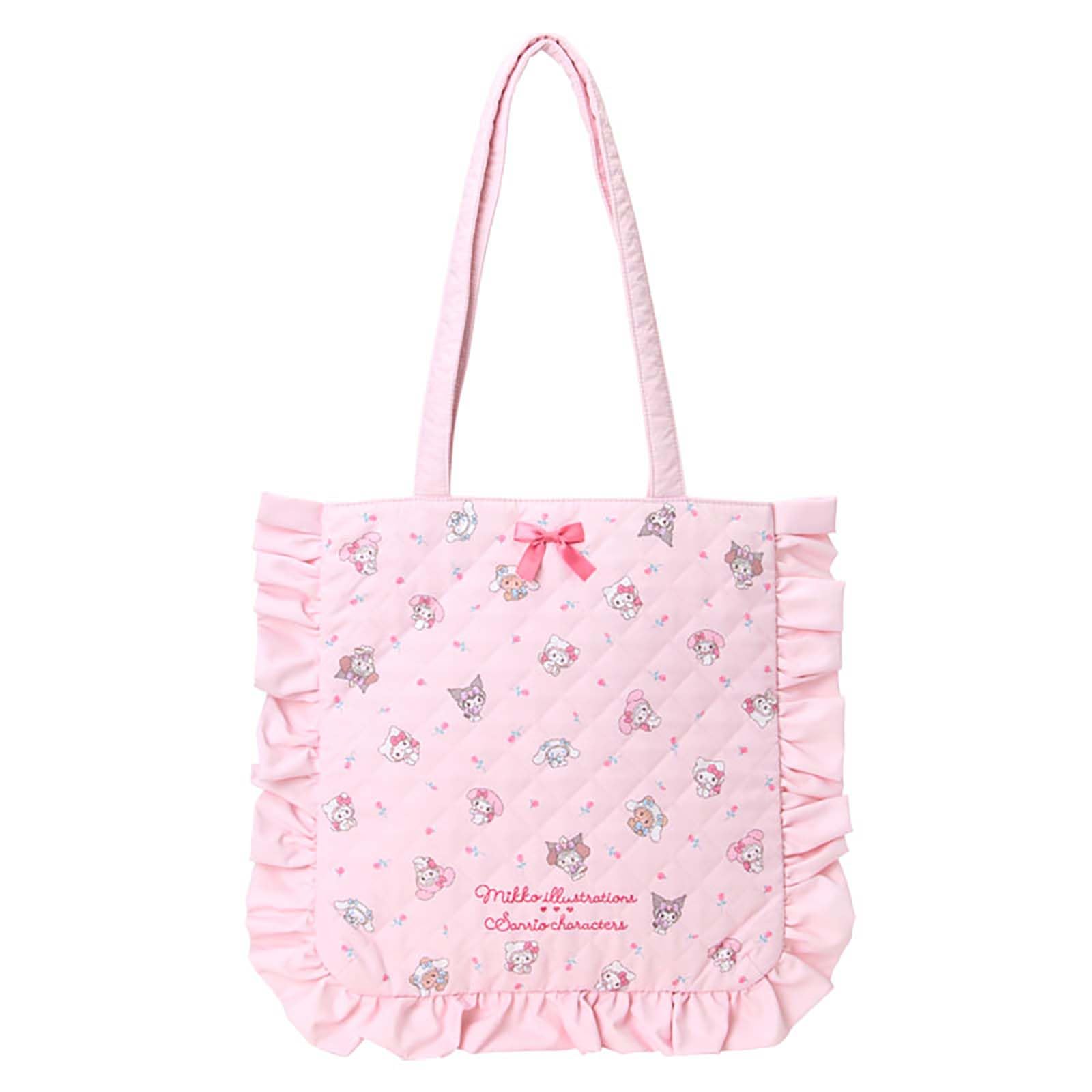 

Sanrio Mikko Illustrations Tote Sanrio A4 Ages 3 and Product Number 219975 Bag, Characters, Size, Up,