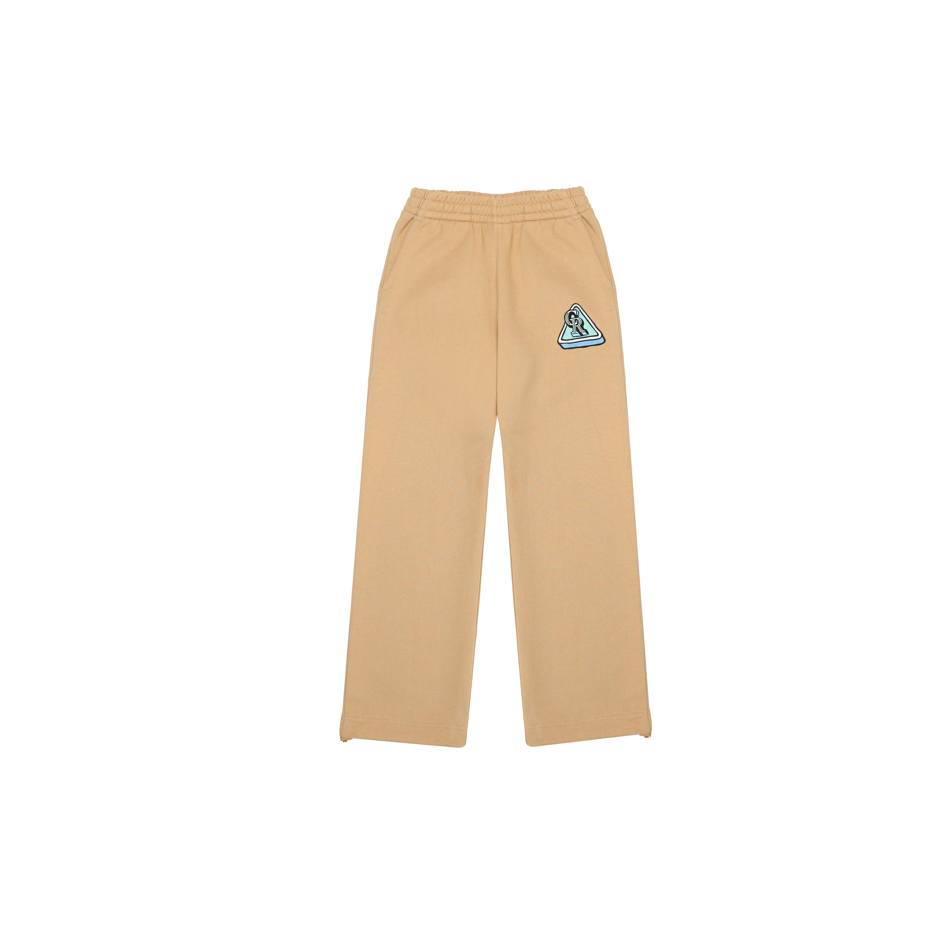 MLB Casual Pants Unisex Beige Yellow 3APTC0126-04BGS M