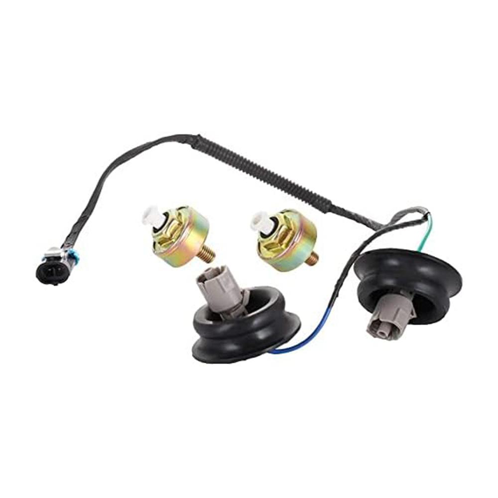 Knock Sensor w/Harness For Chevy 1500 2500 Cadillac Hummer H2 4.8L 5.3L 6.0L