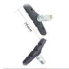 Bike Brake Blocks Rubber Cycling Part Tools Mtb Mountain Road Bicycle Lightweight V-Brake Shoes Pads Bicycle Accessories