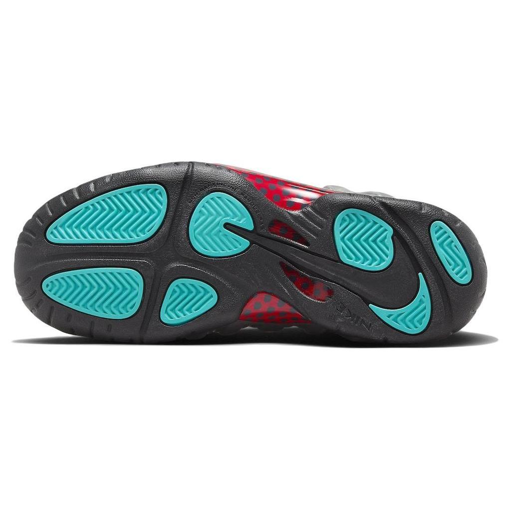 Nike Little Posite One GS All-Star Kids Sneakers Silver Metallic-Silver Dusty-Cactus FJ3303-001