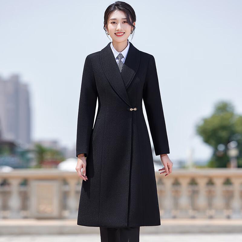 Terloman Elegant Women's Mid-length Coat