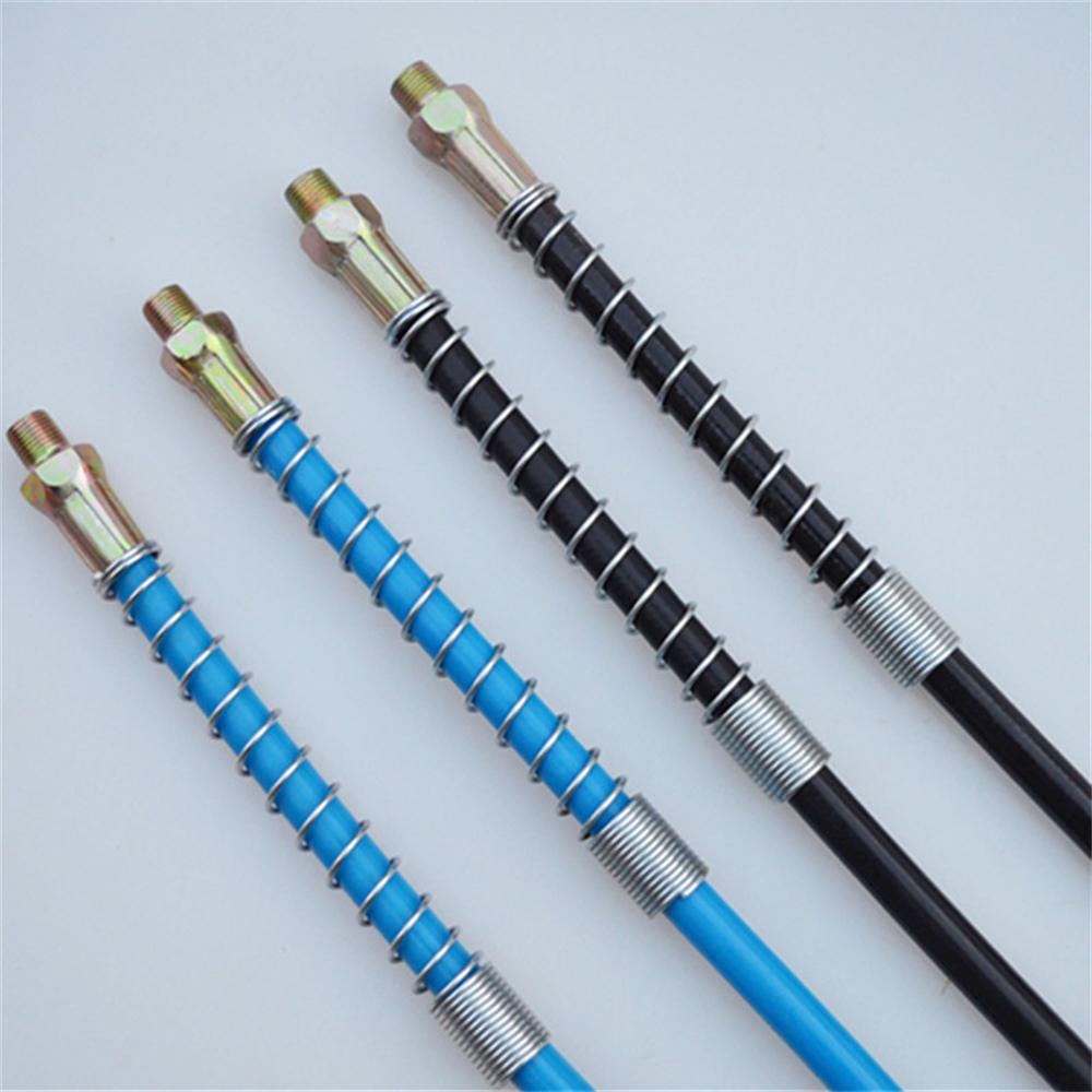 15.74INCH Grease Gun Heavy Duty High Pressure Long Extension Hoses Flexible Grease Gun Whip Hose Grease Injector