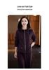 2026 Women's Two-Piece Sportswear Set: Casual Loose Hoodie & Long Pants for Spring & Autumn, Plus Size Available