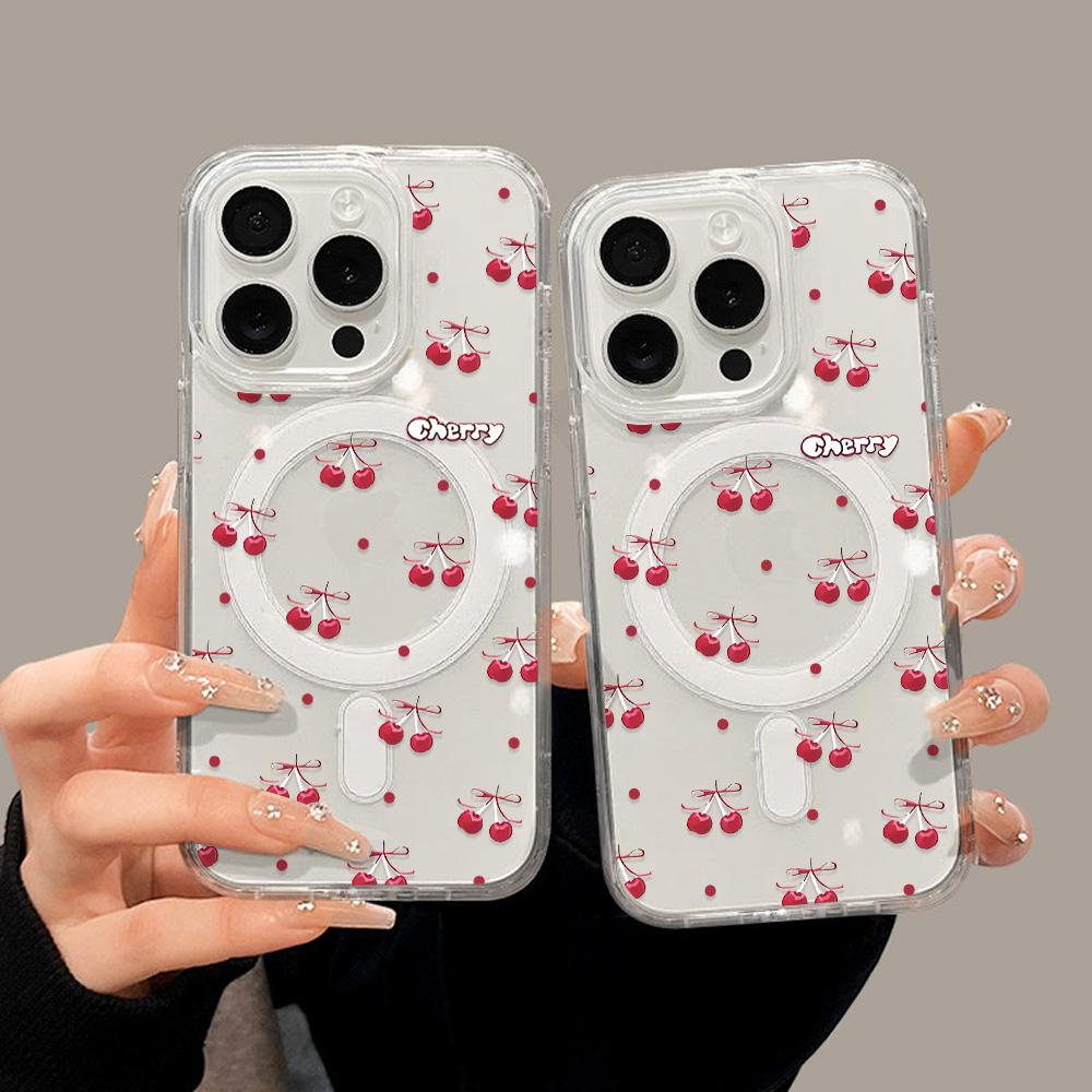Magnetic Phone Case for iPhone 12 14 16 17 Pro 17 16 15 14 13 12 Pro Max  12 13 14 15  16 High Quality Shockproof Shell Full Protection Cute Style