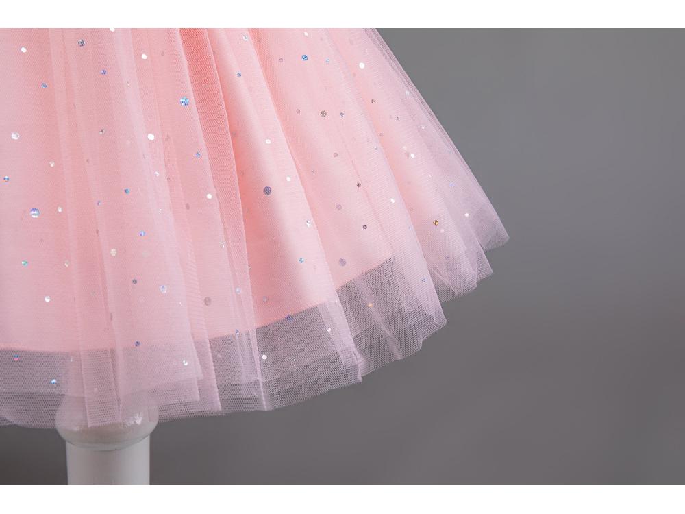 Girls' Tulle Princess Party Dress for Piano Performance