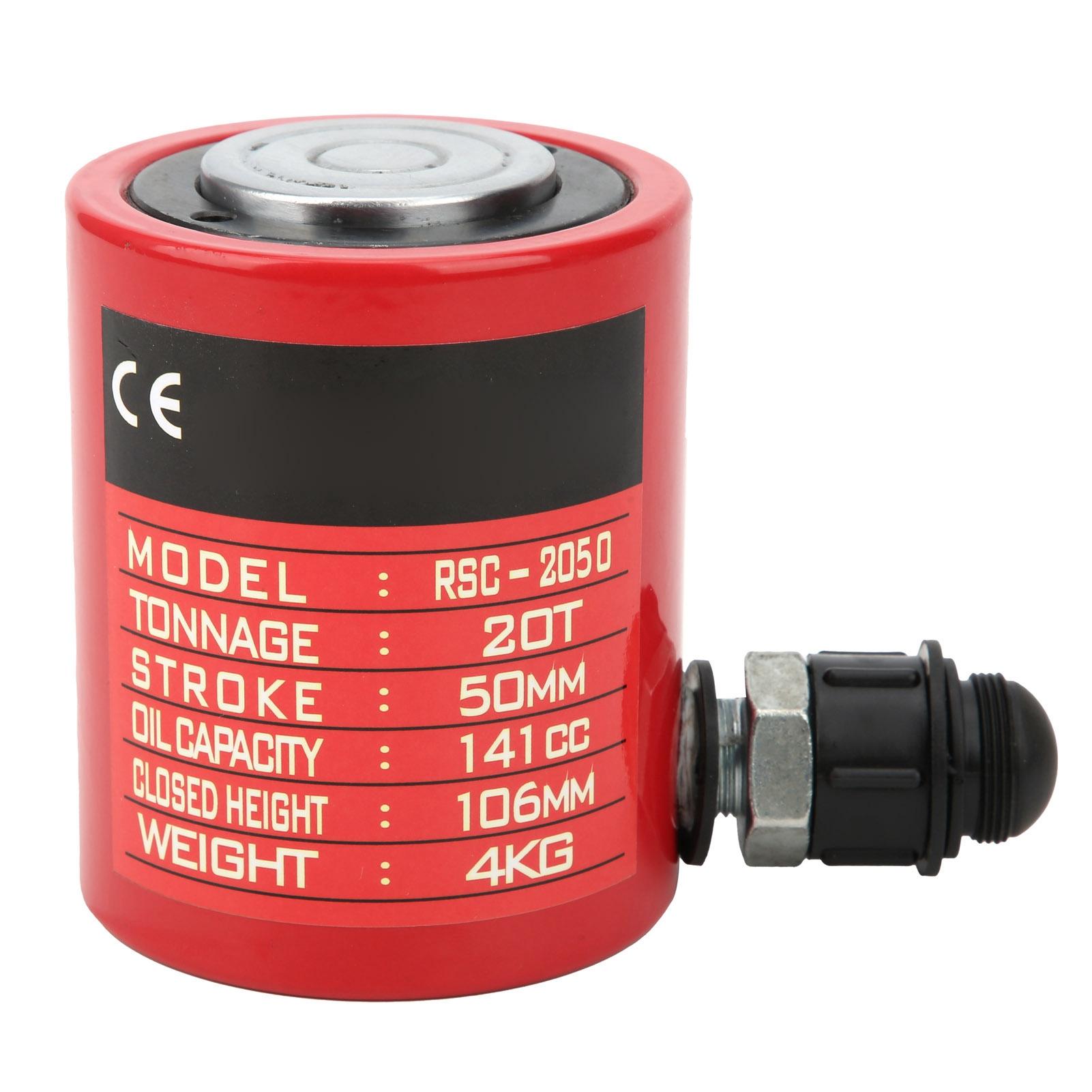 

Separate Hydraulic Cylinder Red UltraThin Industry Accessories RSC2050 20T 50mm
